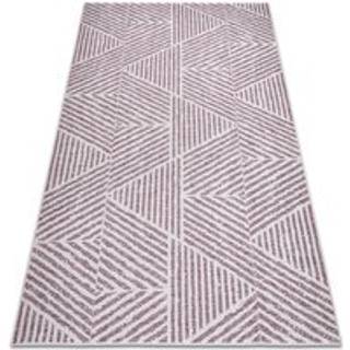 Tæppe Strenge SISAL COLOR 47176260 Linjer, trekanter, zigzag beige / puce 140x200 cm