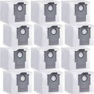12 pak støvposer til Roborock engangsstøvpose q5 q5 q7 q7 q7 max q7 max s7 maxv ultra s8 s8 pro ultra robot vakuum roborock q5 tasker: 3L stor ka