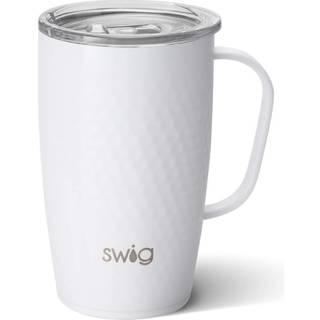 Swig Life 18oz rejse krus Isoleret tumbler med h?ndtag og l?g rejse kaffekus kopholder Venlig rejse krus rustfrit st?l 18 oz tumbler genanvendeli