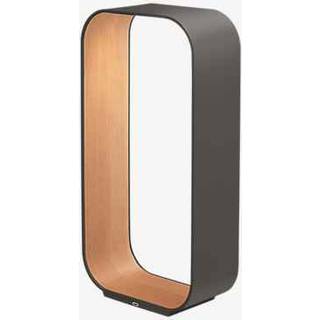Pablo Contour Bordlampe Stor Graphite/Egetræ