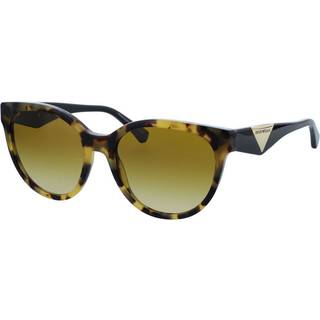 Emporio Armani EA4140 60593B 55 Solbriller Kvinder Tortoiseshell - Yellow Tortoise - 55mm