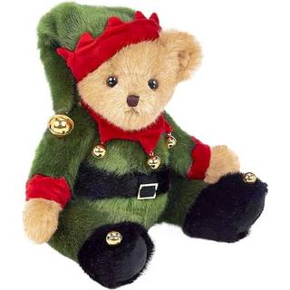 Bearington Jingle Toes Christmas Plush 14 Inch Teddy Bear Elf Fyld Animal