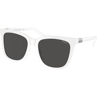 Polo Ralph Lauren PH4201U 554487 55 Solbriller Kvinder Hvid - Glossy White - 55mm