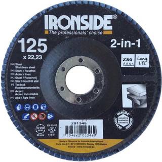 Ironside 201346 Lamelrondel 125 mm Z80
