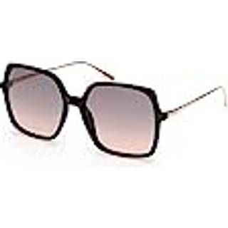 MAX&Co Kvinde MO0010 FUSCA 01B Solbriller Injiceret Sort Røg Firkantet Normal Skygge