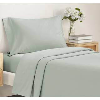 Californiens design Den - Fineste dobbelt bomuldsark Sæt bløde 100% bomuldsafkølingsark Deep lommer 500 trådtælling Sabark Indstil Twin Sheets Se