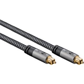 Goobay optisk Toslink kabel 2m stofbeklædt