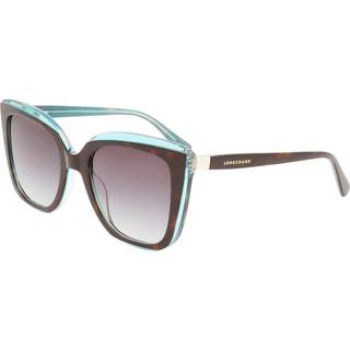 Longchamp LO689S 265 53 Solbriller Kvinder Tortoiseshell - Transparent Blue Tortoise - 53mm