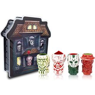 Geeki Tikis Horror Mini Muglets 4-Pack | Regan Jason Pennywise Freddy