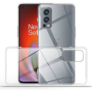 OnePlus Nord 2 (5G) Fleksibelt Plastik Bagside Cover - Gennemsigtig