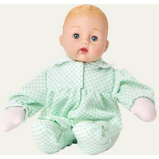 Madame Alexander 12-tommer Huggums Baby Doll Mint Check Light Skin Tone