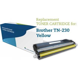 Gul lasertoner 230Y - Brother TN230Y - 1.400 sider.