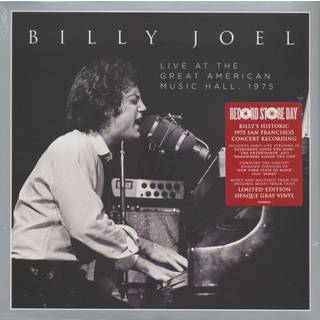 Billy Joel - Live At The Great American Music Hall 1975 (Gray Opaque)