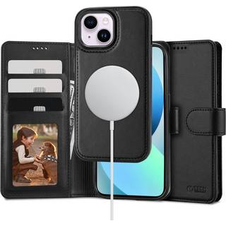iPhone 13 Tech-Protect 2-i-1 pungetui - Magsafe-kompatibel - sort