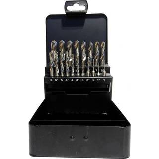 Ironside HC-061 Spiralborsæt 19 dele, HSS, 1/4" sekskant