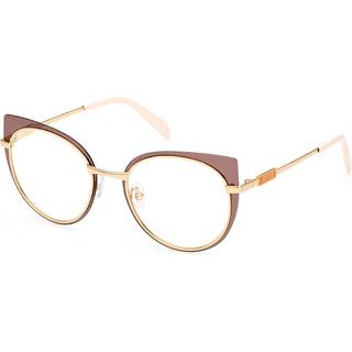 Pucci Emilio Pucci EP5220 047 51 Briller Kvinder Brun - Transparent Tan Brown Gold - 51mm