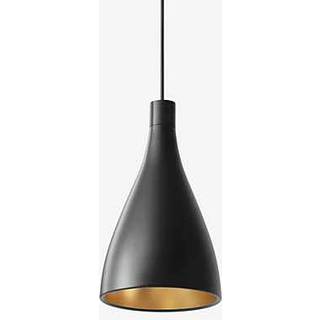 Pablo Designs Swell Pendel 20 Cm / Messing - Pendler Stål Sort - 10301