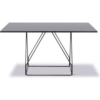 Fredericia Furniture JG Bord 140x140 SORT LINOLEUM
