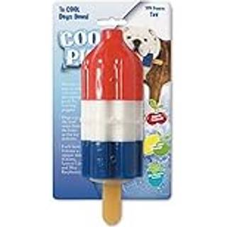 Cool Pup Cooling Dog Toy - Rocket Pop Large Red Blue White