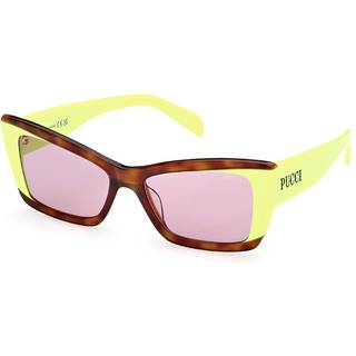 Pucci Emilio Pucci EP0205 53Y 54 Solbriller Kvinder Tortoiseshell - Yellow Tortoise - 54mm