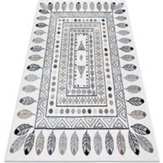 Tæppe FUN Teepee til børn, design indiański, ramme fløde 120x170 cm