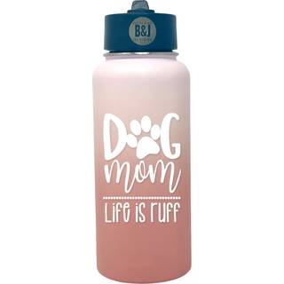 Dog mor tumbler - hundeelskere gaver til kvinder - hunde mor isoleret kop kaffekrus - store hunde tema gaver til jul fødselsdag bedste kopper og