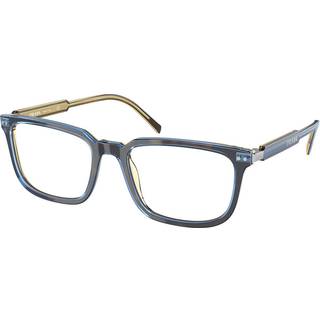 Prada PR 13YVF Asian Fit ZXH1O1 56 Briller Mænd Tortoiseshell - Denim Blue Tortoise - 56mm