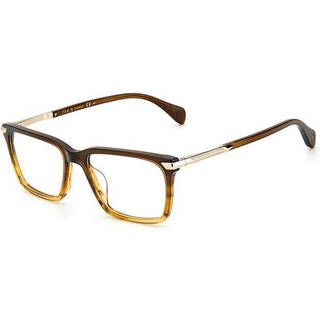 Rag & Bone RNB7043 09Q 54 Briller Mænd Brun - Transparent Brown - 54mm