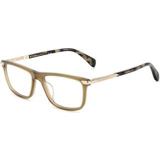 Rag & Bone RNB7047 4C3 53 Briller Mænd Brun - Transparent Olive Brown - 53mm