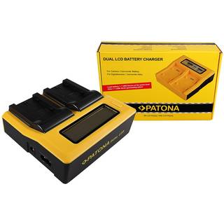 Dual LCD USB oplader til Sony NP-FS11 DCR-PC DCRPC1 DCR-PC1 DCRPC2 DCR-PC2 DCRPC3