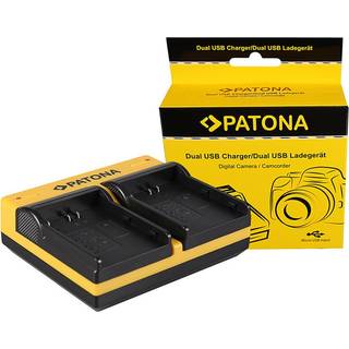 Dual oplader til Konica Minolta Nikon EN-EL3 Dynax 5D 7D Nikon EN-EL3 Minolta