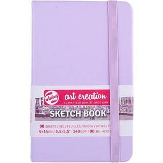 Hardcover Sketchbook - Pastel Violet 9 x 14 cm