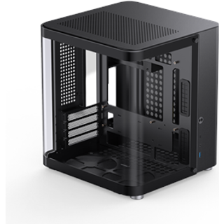 Jonsbo TK-1 2.0 - Black - Kabinet - Minitower - Sort