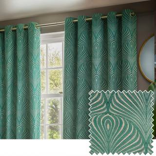 Paoletti Gatsby Jacquard Gardiner til gardinstang168x183cm
