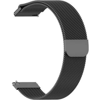 Armbånd Milanese til Garmin Forerunner 245 / 245 Music - Sort