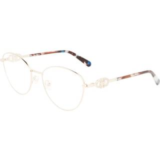 Ferragamo Kvinde SF2220R 712 Optiske stel Metal Guld klar Cat Eye