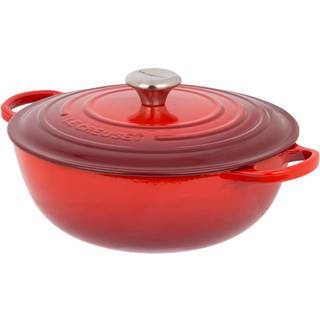 Le Creuset La Marmite Signature Familientopf Gusseisen Kirschrot 28cm