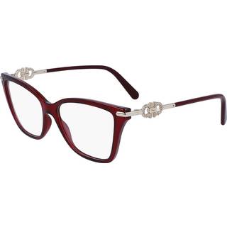 Ferragamo Kvinde SF2949R 612 Optiske stel Plast Rød Cat Eye Normal