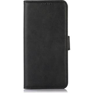 OnePlus 10T Læder Cover m. Pung & Magnetisk Luk - Sort