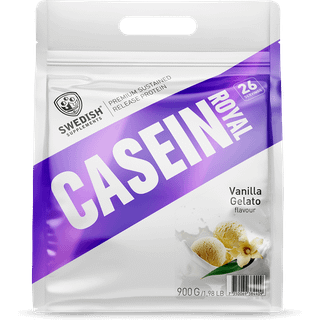 Swedish Supplements Casein, 900 g, Vanilla Gelato Cream