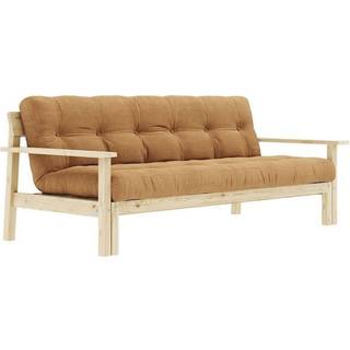 Unwind Sovesofa Fra Karup Design i Massiv FSC Fyrretræ | Japandi - 515 Fudge Brown