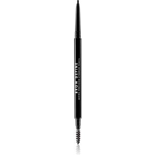 MUA Makeup Academy Brow Define Præcis øjenbrynsblyant med børste Skygge Black - 0,3 g