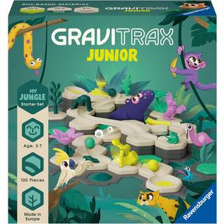 GraviTrax Junior My Jungle Kuglebane Startsæt med jungletema - 100 dele