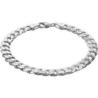 trendor 75138 Herren-Armband Silber 925 Panzerkette Breite 7,8 mm