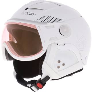 Cairn Helios Evolight NXT, skihjelm med visir, mat hvid