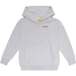 Off-White Kids Cotton hoodie - grey - Y 10