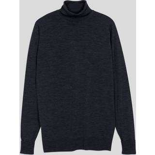John Smedley Richards wool turtleneck sweater - grey - EU 54
