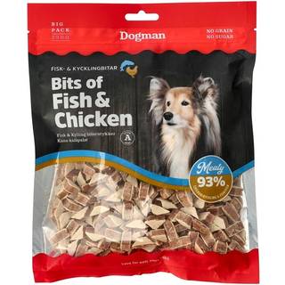 Dogman Hundegodbidder Stykker af Fisk & Kylling 250g