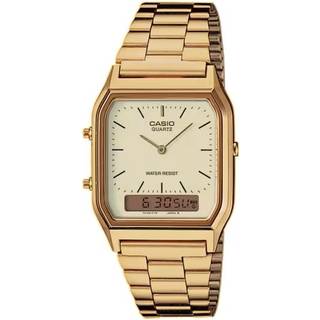 Unisex Casio ANA-DIGIT Gyldne Ur