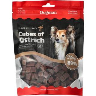 Dogman Terninger af struds 300g